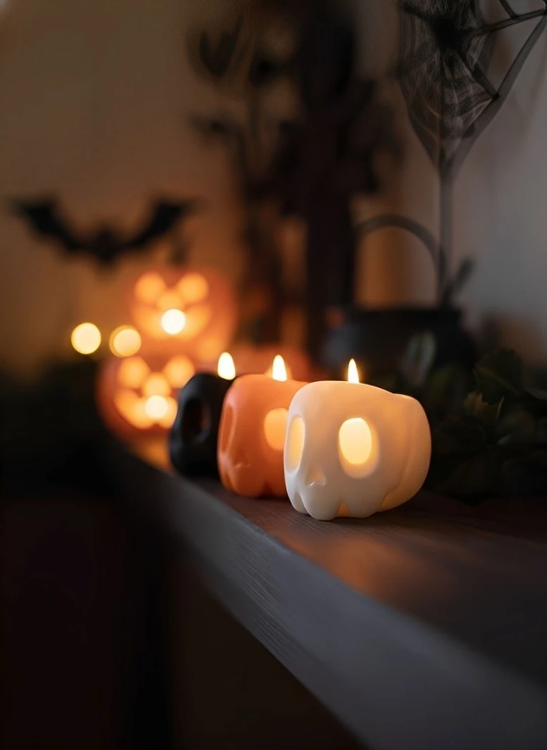 Pumpking Candles